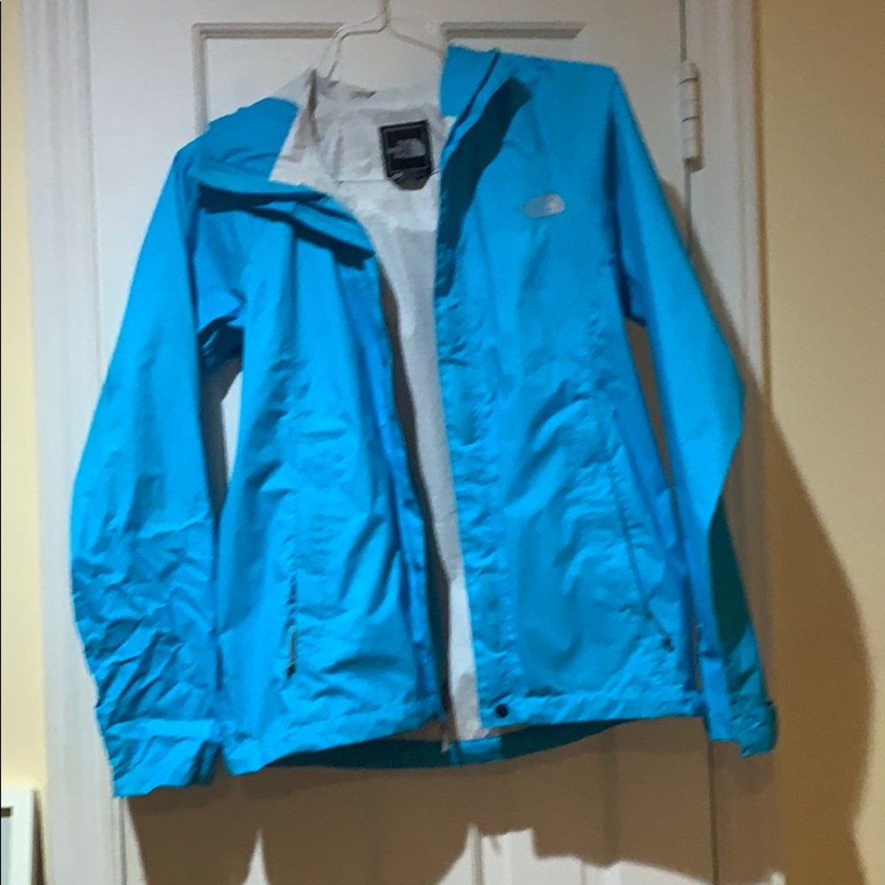North Face blue light jacket